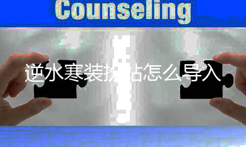 逆水怎么寒装扮站导入